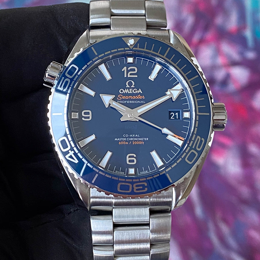 Seamaster Planet Ocean 600m Stainless Steel 2022 new ref.215.30.44.21