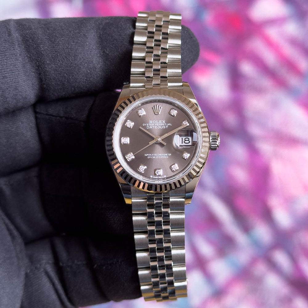 DATEJUST 28MM ACIER INOXYDABLE 07/2024 réf.279174