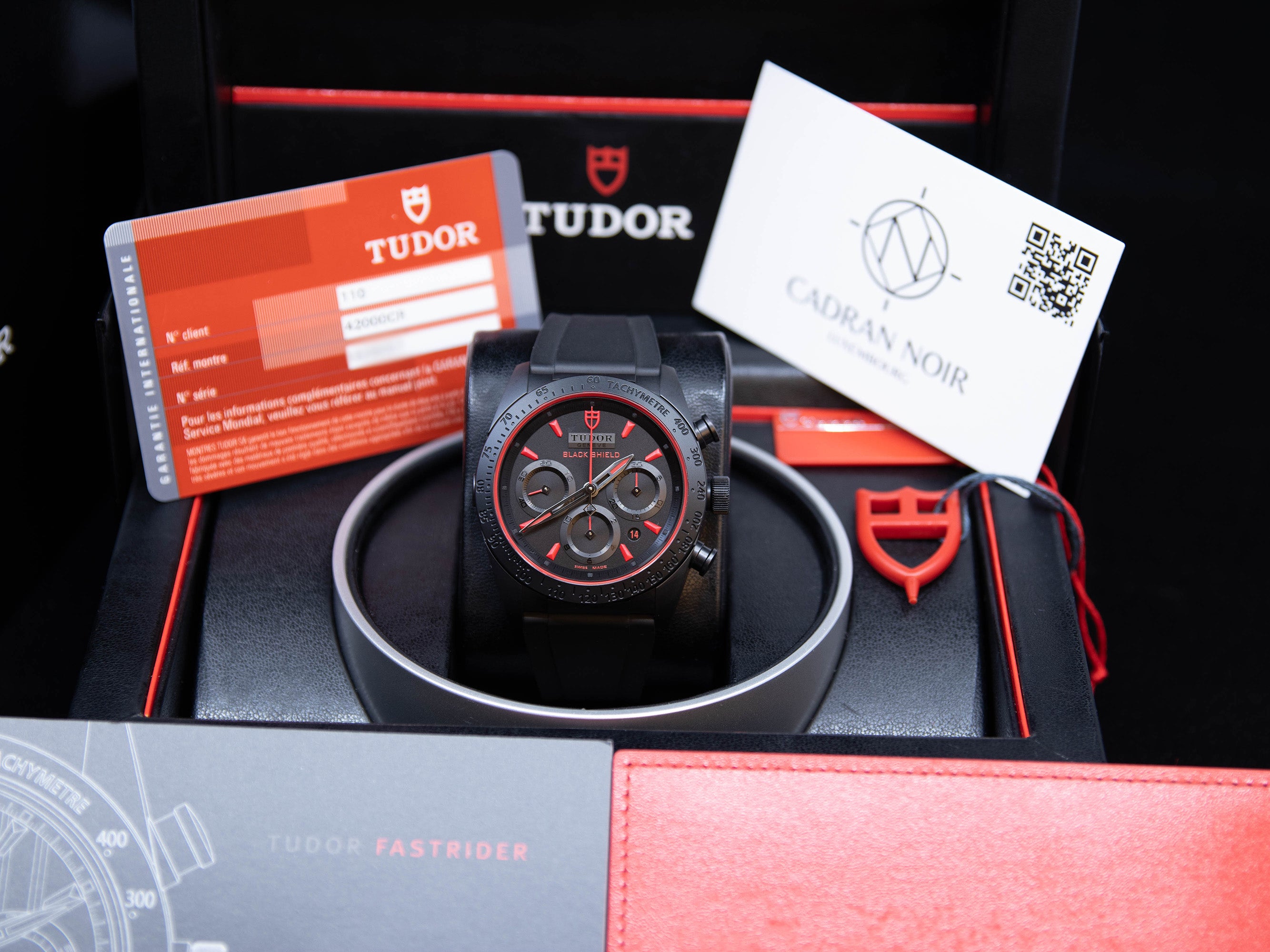 Tudor BlackShield Fastrider Ceramique 42mm 03/2014 ref.M42000CR