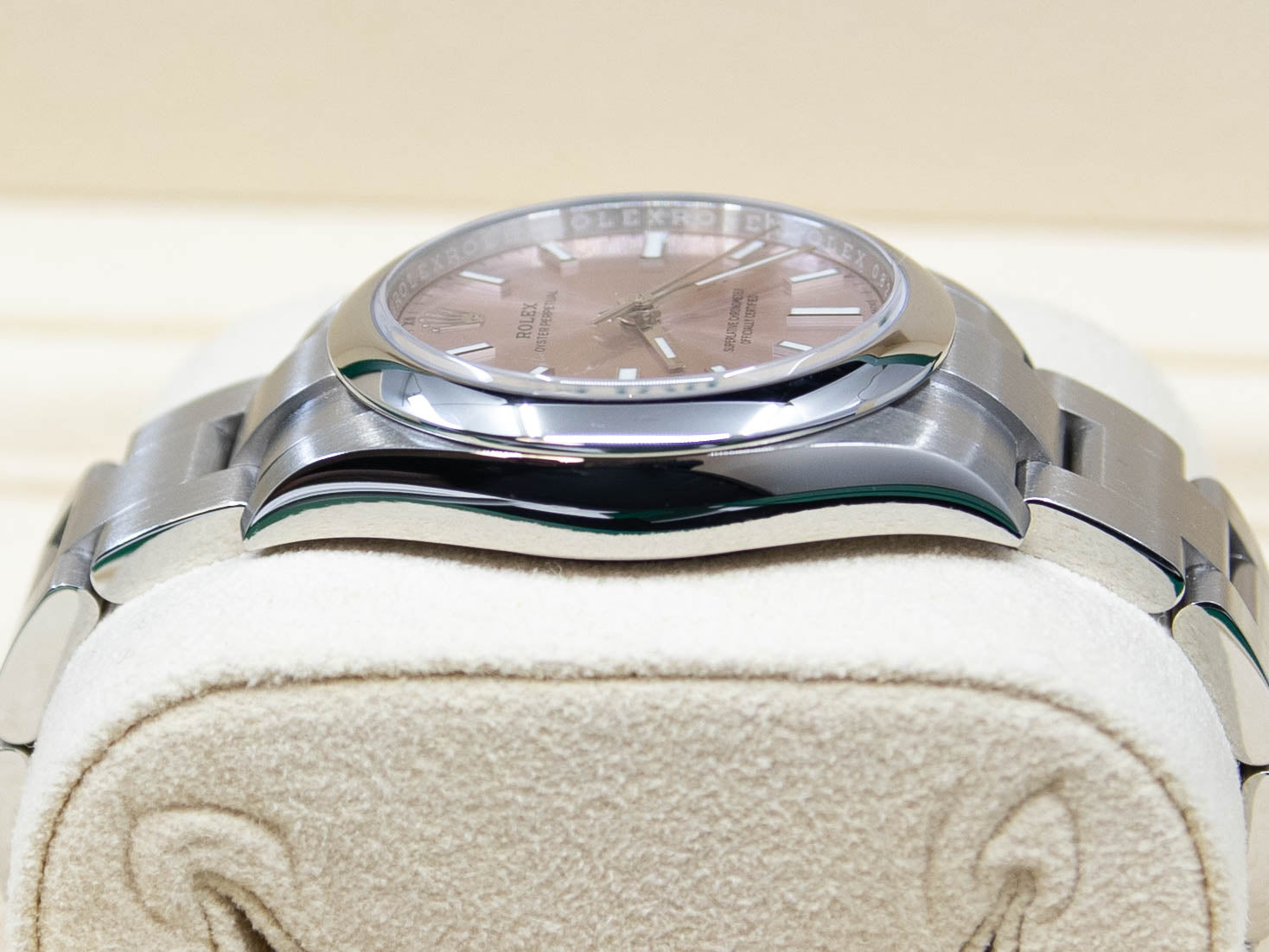 Oyster Perpetual Cadran Rose 04/2024 réf.124200