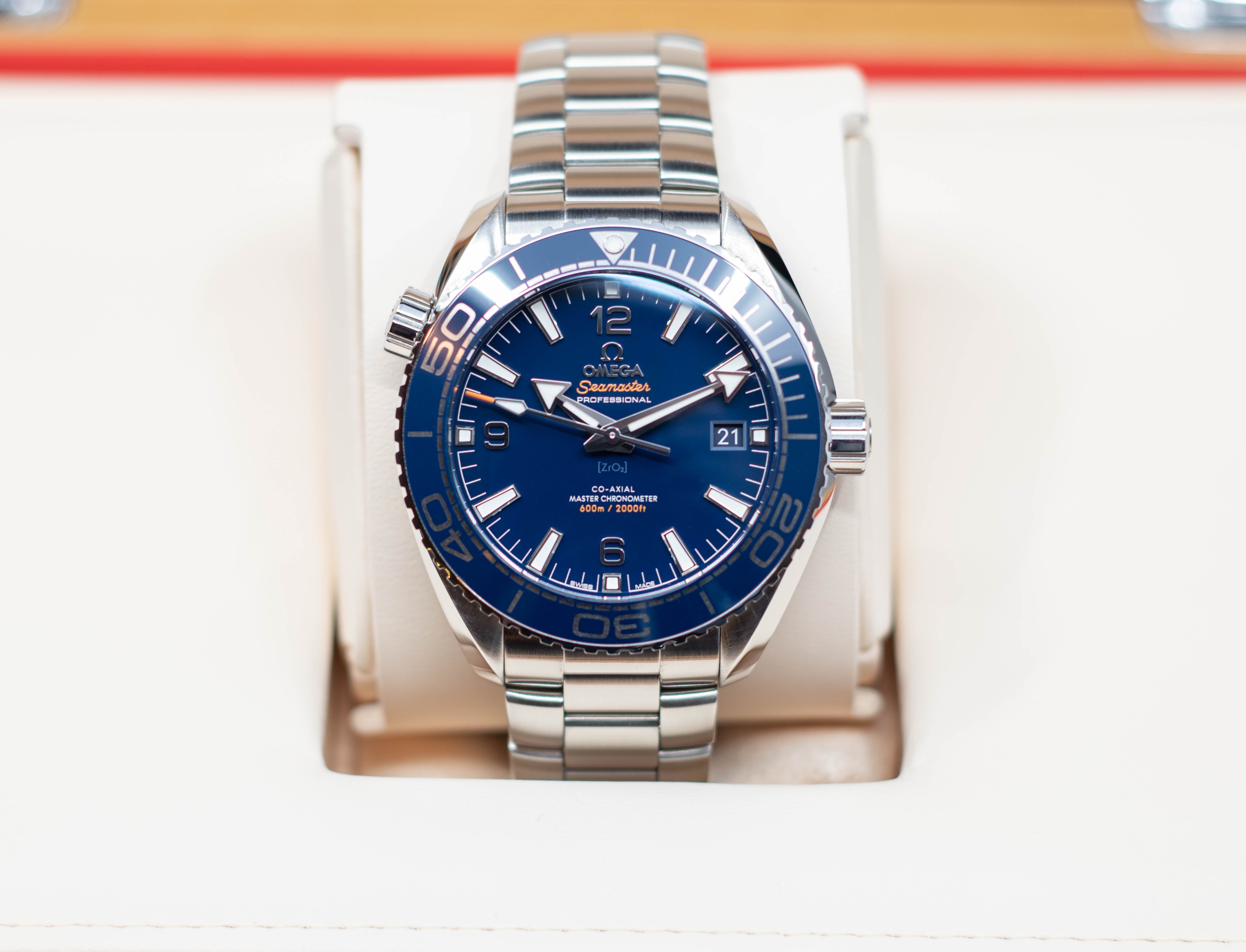 Seamaster Planet Ocean 600m Acier Inoxydable 2022 neuve ref.215.30.44.21.03.001